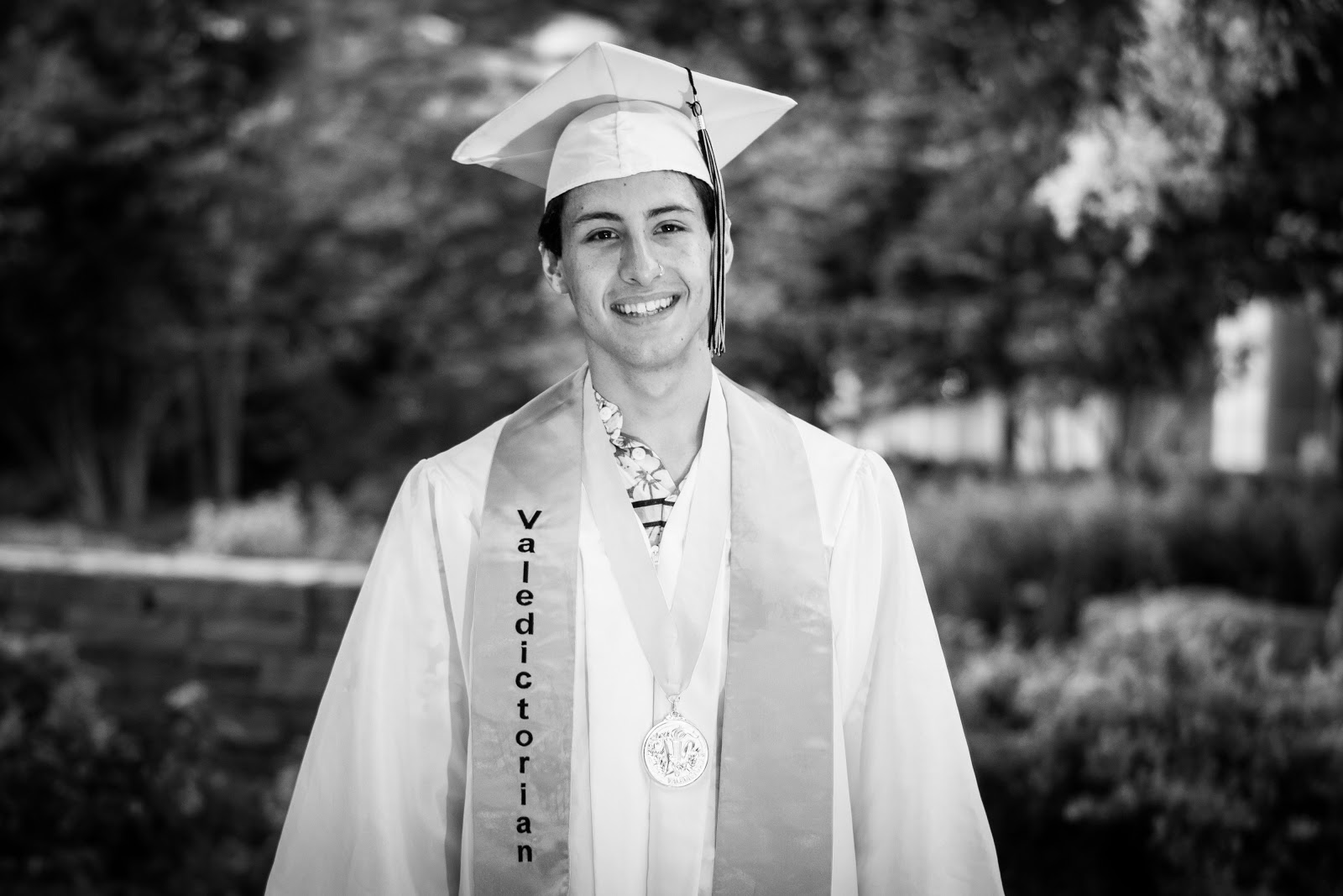 image of Bobby Wood in graduation gown